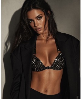 SUTIEN DAMA DIN PIELE D4